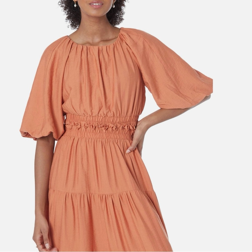 Moon river brand sold at Anthro and Nordstrom. Size Small could fit a medium.